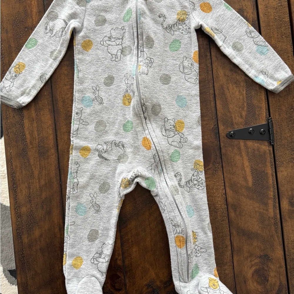Disney Baby Winnie the Pooh One-Piece Sleepsuit, 6-9 months
